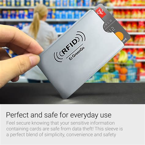 RFID Blocking Credit Card Data Theft Protection Sleeve Case